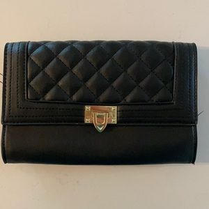Black crossbody purse